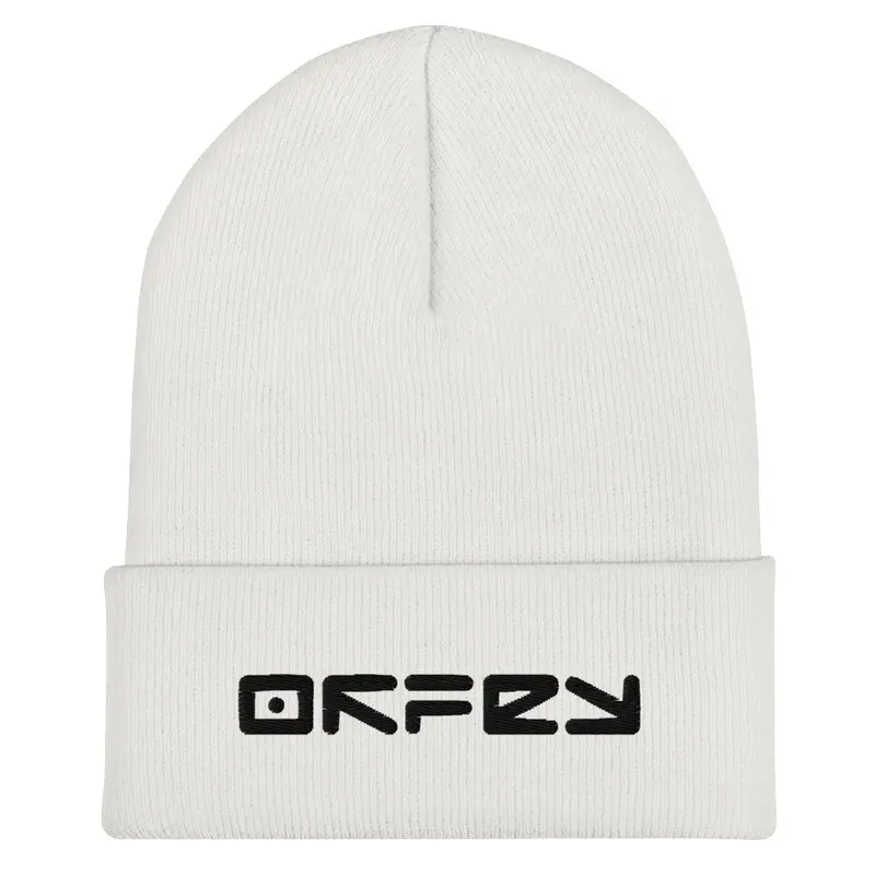 White Beanie-Hi-Hat